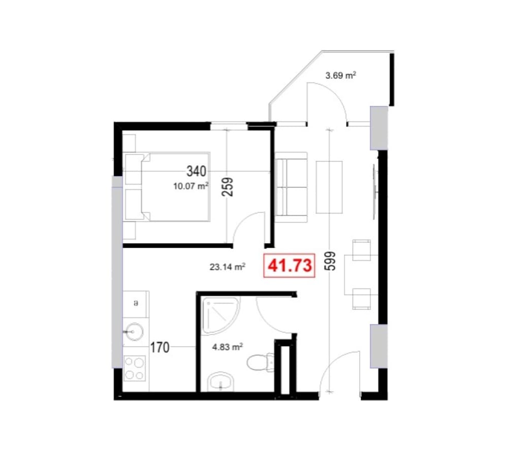 New Apartment For Sale In Batumi 7